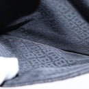 BALLY Chain Hand Bag Leather Black Auth 107570-20