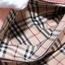 BURBERRY Hand Bag Canvas Red Auth 107571-19