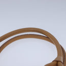 BURBERRY Hand Bag Canvas Red Auth 107571-8