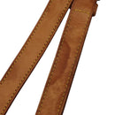 LOUIS VUITTON Adjustable Shoulder Strap Leather 36.2""""-43.3"""" Beige Auth 107582-3