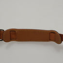 LOUIS VUITTON Adjustable Shoulder Strap Leather 36.2""""-43.3"""" Beige Auth 107582-7