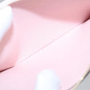 LOUIS VUITTON Monogram Empreinte Pochette Trio Pouch Pink M80407 LV Auth 107585SM-17