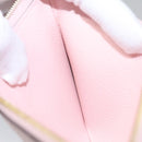 LOUIS VUITTON Monogram Empreinte Pochette Trio Pouch Pink M80407 LV Auth 107585SM-19