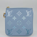 LOUIS VUITTON Monogram Empreinte Pochette Trio Pouch Pink M80407 LV Auth 107585SM-21