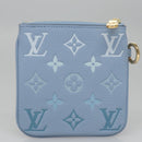 LOUIS VUITTON Monogram Empreinte Pochette Trio Pouch Pink M80407 LV Auth 107585SM-22