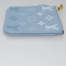 LOUIS VUITTON Monogram Empreinte Pochette Trio Pouch Pink M80407 LV Auth 107585SM-23