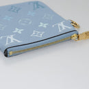 LOUIS VUITTON Monogram Empreinte Pochette Trio Pouch Pink M80407 LV Auth 107585SM-25