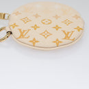 LOUIS VUITTON Monogram Empreinte Pochette Trio Pouch Pink M80407 LV Auth 107585SM-43