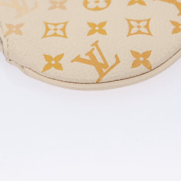 LOUIS VUITTON Monogram Empreinte Pochette Trio Pouch Pink M80407 LV Auth 107585SM