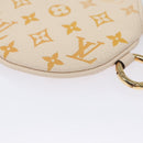 LOUIS VUITTON Monogram Empreinte Pochette Trio Pouch Pink M80407 LV Auth 107585SM-47