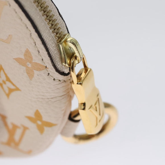 LOUIS VUITTON Monogram Empreinte Pochette Trio Pouch Pink M80407 LV Auth 107585SM