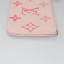 LOUIS VUITTON Monogram Empreinte Pochette Trio Pouch Pink M80407 LV Auth 107585SM-4