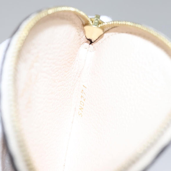 LOUIS VUITTON Monogram Empreinte Pochette Trio Pouch Pink M80407 LV Auth 107585SM