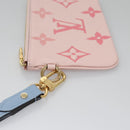LOUIS VUITTON Monogram Empreinte Pochette Trio Pouch Pink M80407 LV Auth 107585SM-5