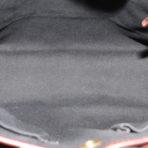 BURBERRY Nova Check Tote Bag PVC Leather Beige Auth 107619