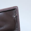 CHANEL Matelasse Hand Bag Suede Brown CC Auth 107629-10