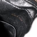 CHANEL Matelasse Hand Bag Suede Black CC Auth 107630-19