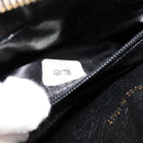 CHANEL Matelasse Hand Bag Suede Black CC Auth 107630-11