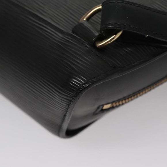 LOUIS VUITTON Epi Mabillon Backpack Black M52232 LV Auth 107676