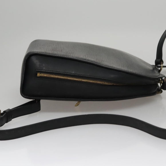 LOUIS VUITTON Epi Mabillon Backpack Black M52232 LV Auth 107676