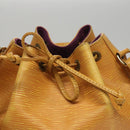 LOUIS VUITTON Epi Petit Noe Shoulder Bag Yellow M44109 LV Auth 107680-22