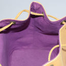 LOUIS VUITTON Epi Petit Noe Shoulder Bag Yellow M44109 LV Auth 107680-23