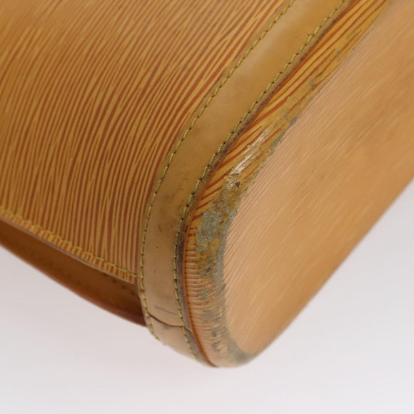 LOUIS VUITTON Epi Lussac Shoulder Bag Yellow M52289 LV Auth 107685