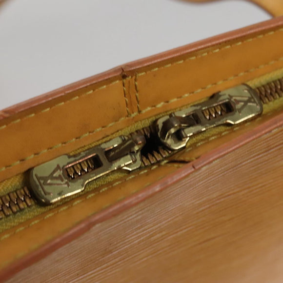 LOUIS VUITTON Epi Lussac Shoulder Bag Yellow M52289 LV Auth 107685