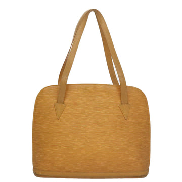 LOUIS VUITTON Epi Lussac Shoulder Bag Yellow M52289 LV Auth 107685 - 0