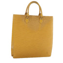 LOUIS VUITTON Epi Sac Plat Hand Bag Yellow M52079 LV Auth 107687-1