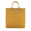 LOUIS VUITTON Epi Sac Plat Hand Bag Yellow M52079 LV Auth 107687-13