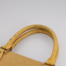LOUIS VUITTON Epi Sac Plat Hand Bag Yellow M52079 LV Auth 107687-8