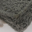 Salvatore Ferragamo Hand Bag Wool Gray Auth 107695-17