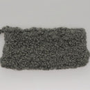 Salvatore Ferragamo Hand Bag Wool Gray Auth 107695-20