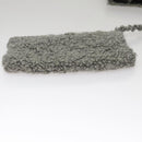 Salvatore Ferragamo Hand Bag Wool Gray Auth 107695-24