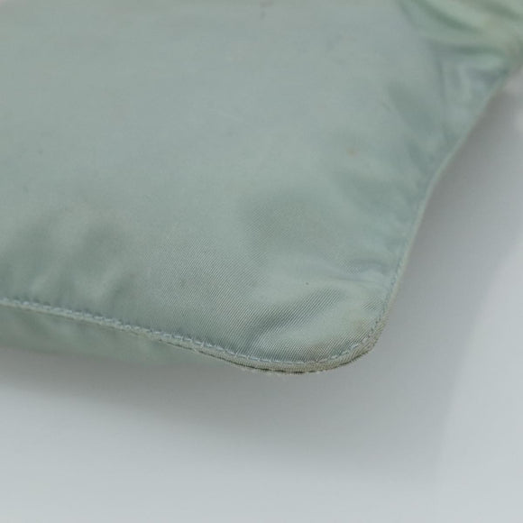 PRADA Shoulder Bag Nylon Light Blue Auth 107715
