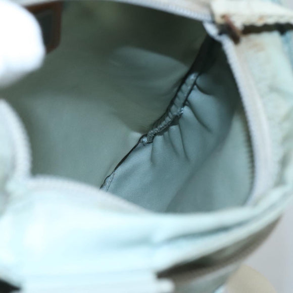 PRADA Shoulder Bag Nylon Light Blue Auth 107715