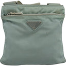 PRADA Shoulder Bag Nylon Light Blue Auth 107715-13