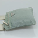 PRADA Shoulder Bag Nylon Light Blue Auth 107715-4