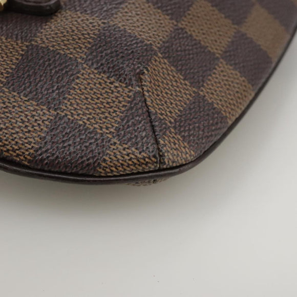 LOUIS VUITTON Damier Ebene Manosque GM Accessory Pouch N51120 LV Auth 107745V