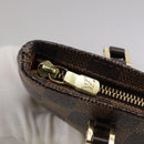 LOUIS VUITTON Damier Ebene Manosque GM Accessory Pouch N51120 LV Auth 107745V-10