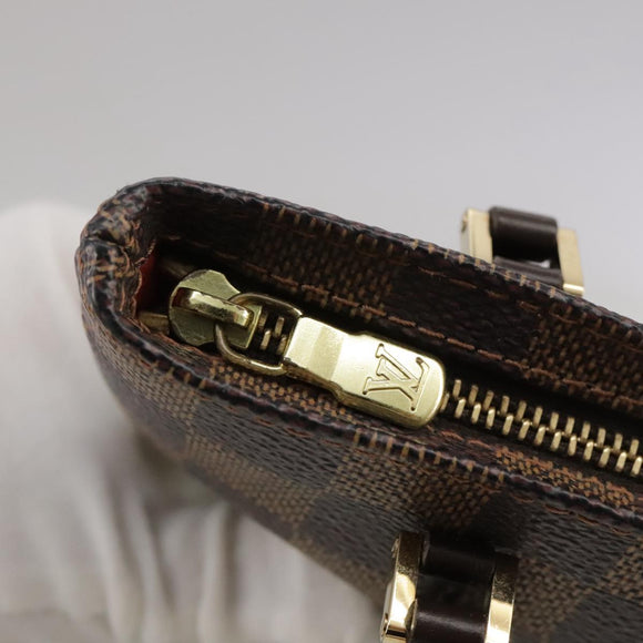 LOUIS VUITTON Damier Ebene Manosque GM Accessory Pouch N51120 LV Auth 107745V