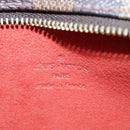 LOUIS VUITTON Damier Ebene Manosque GM Accessory Pouch N51120 LV Auth 107745V-17