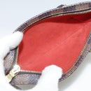 LOUIS VUITTON Damier Ebene Manosque GM Accessory Pouch N51120 LV Auth 107745V-11