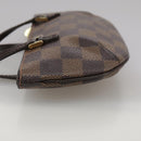 LOUIS VUITTON Damier Ebene Manosque GM Accessory Pouch N51120 LV Auth 107745V-3