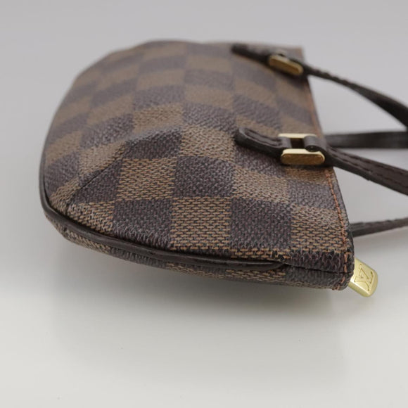 LOUIS VUITTON Damier Ebene Manosque GM Accessory Pouch N51120 LV Auth 107745V