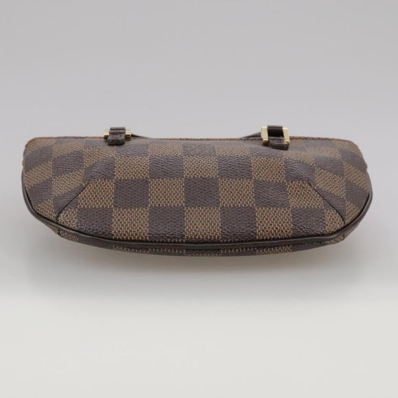 LOUIS VUITTON Damier Ebene Manosque GM Accessory Pouch N51120 LV Auth 107745V