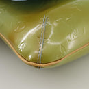 LOUIS VUITTON Monogram Vernis Thompson Street Bag Baby Blue M91009 Auth 107752-9