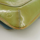 LOUIS VUITTON Monogram Vernis Thompson Street Bag Baby Blue M91009 Auth 107752-15