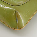 LOUIS VUITTON Monogram Vernis Thompson Street Bag Baby Blue M91009 Auth 107752-16